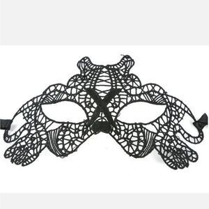 Sexy Women Lady Girl Black Lace Eye Mask for Halloween Masquerade Party US